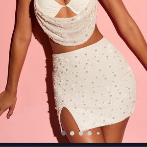 White oh Polly skirt